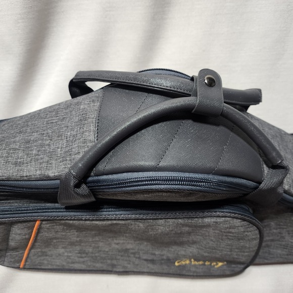 alto saxophone case gig bag 2-1 carrying bag with flute pocket - Picture 9 of 12